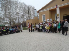 Праздничный митинг 9 мая в с.Лекарево